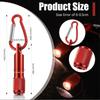 Aluminum Body LED Flashlight Keychain Super Bright Small LED Flashlight  Camping Use