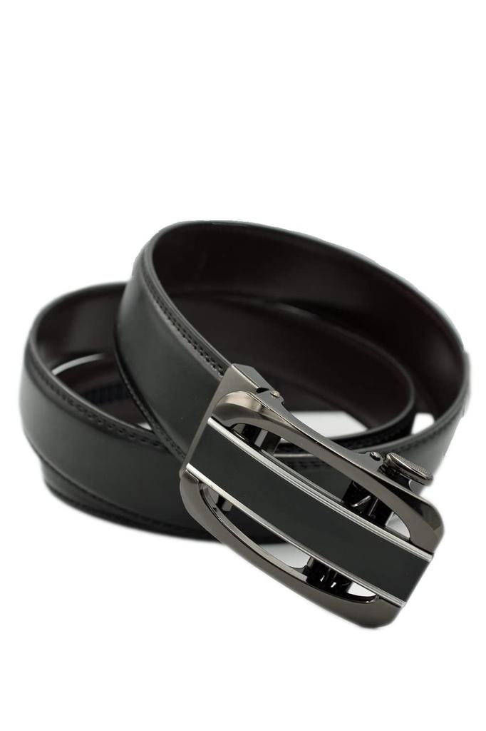 Paani Paani Plus Size Perfect for and Casual No Center Buckle Men's Belt, Business, Suits, Wear, Holes, Stripe,