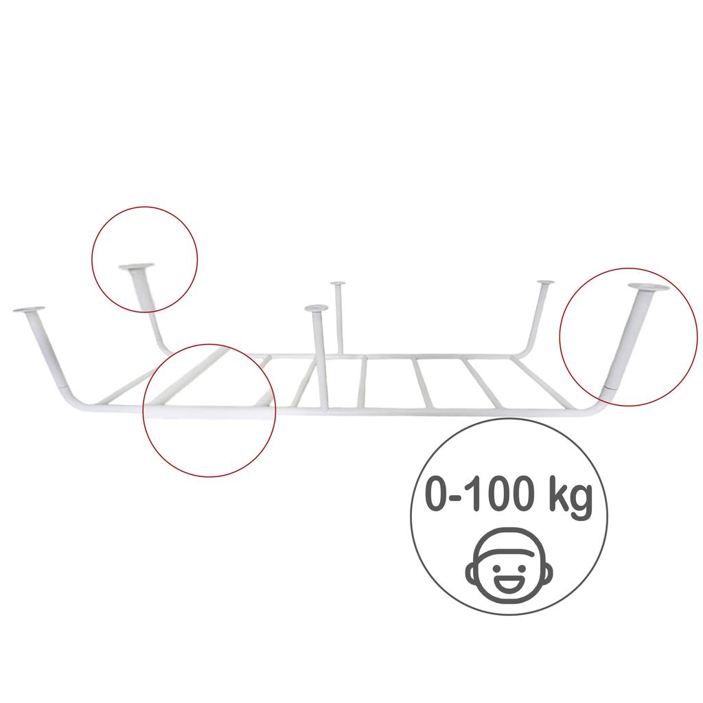 Ceiling Ladder Slim 55 Cm - Eu White