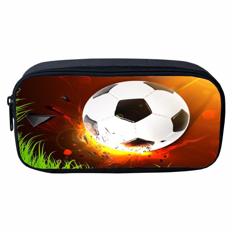 Flame Pattern Pencil Case for Kids - Cartoon Design for Primary School Boys