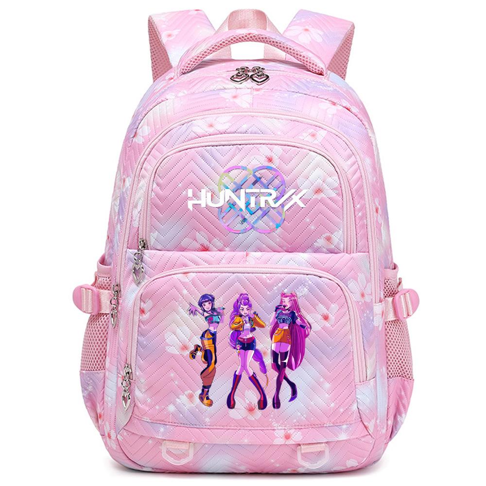 Cartoon K-Pop Printed Backpack Student Teenager Bookbag for Boy Girl Schoolbag Kid Gift Women Large Capacity Waterproof Travel Bag Mochila