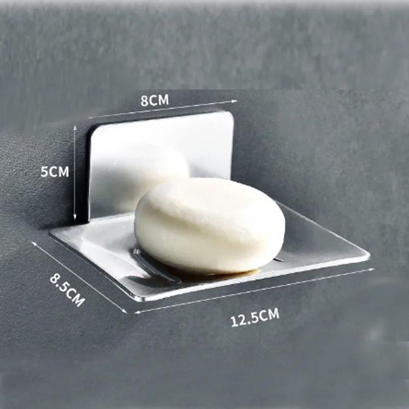 

Мыльница из алюминиевого сплава для ванной комнаты, настенный держатель для губки и мыла, органайзер, аксессуары, кухонный держатель для мыла