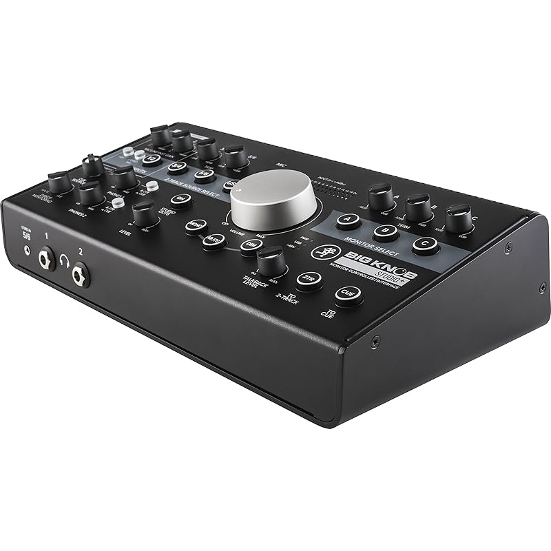 MACKIE Level control & sound source/monitor speaker controller + USB interface Big Knob Studio Plus