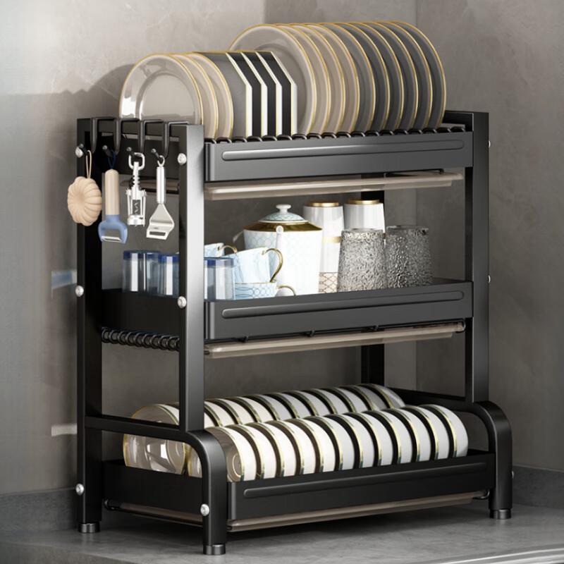 Yunshuang 3-Tier Kitchen Dish Drying Rack