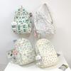 Japanese Ins Cute Girl Floral Backpack Mori Small Fresh Literary and Artistic Style College Student Class Small Backpack Female