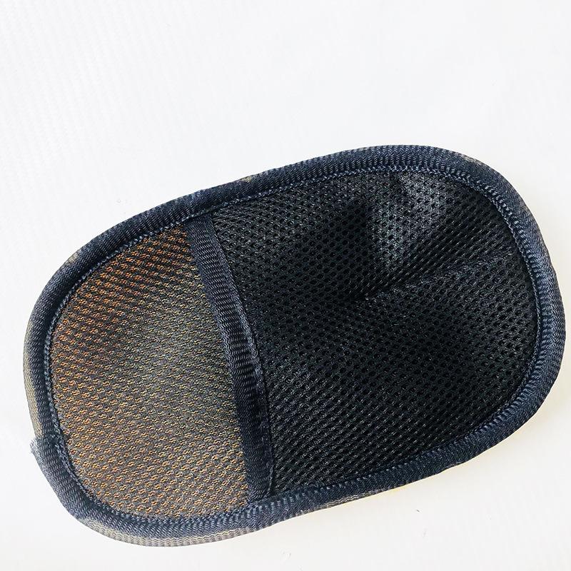 

1PC Car washing gloves Double sided plush car wipe cloth thickened and waxing does not damage the car kitchen cleaning gloves чёрный