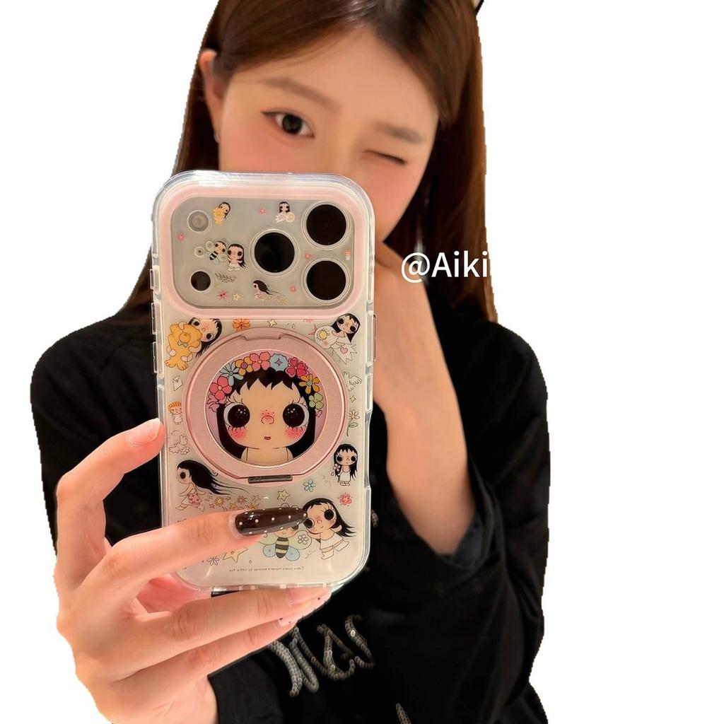 Broken Flower Jade Is Suitable for Apple 11PROMAX Mobile Phone Case iPhone11Plus Soft Case 11 Small Fresh 11 Fun