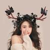Personalized Headbands Gothic Antler Headwear Horn Carnivals Party Toy for Women