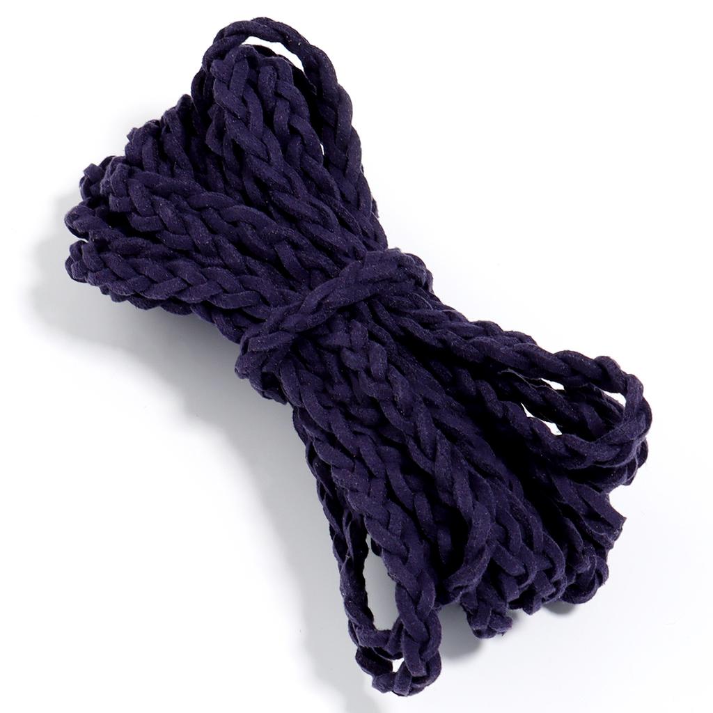 5 yards/lot Color Korean Velvet Braided Cords Three-Strand Woven Rope for Handmade Jewelry Making DIY Bracelet Garment Accessory