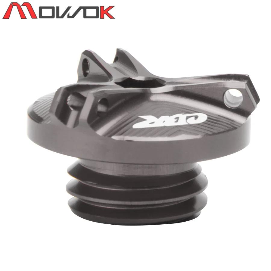 

For HONDA CBR600RR CBR1000RR CBR650R CBR500R CBR250RR 125R CBR 600 F2 F3 F4 F4i Motorbike high quality Oil Filler Cap Plug Cover серый