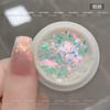 Nail Art Flash Opal Powder, Aurora Dream Polarizing Powder Dream High Flash Nail Sequin Ornament