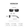 aoron Men's Driving Sunglasses Metal Polarized UV Protection Sunglasses