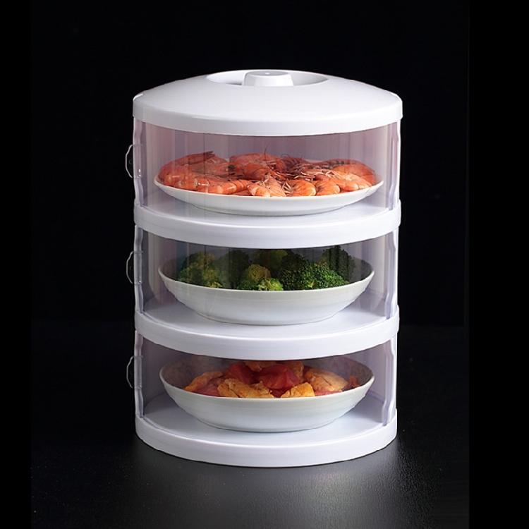 Stackable Food Insulation Cover Dust Proof Portable for Home Kitchen Storage Box
