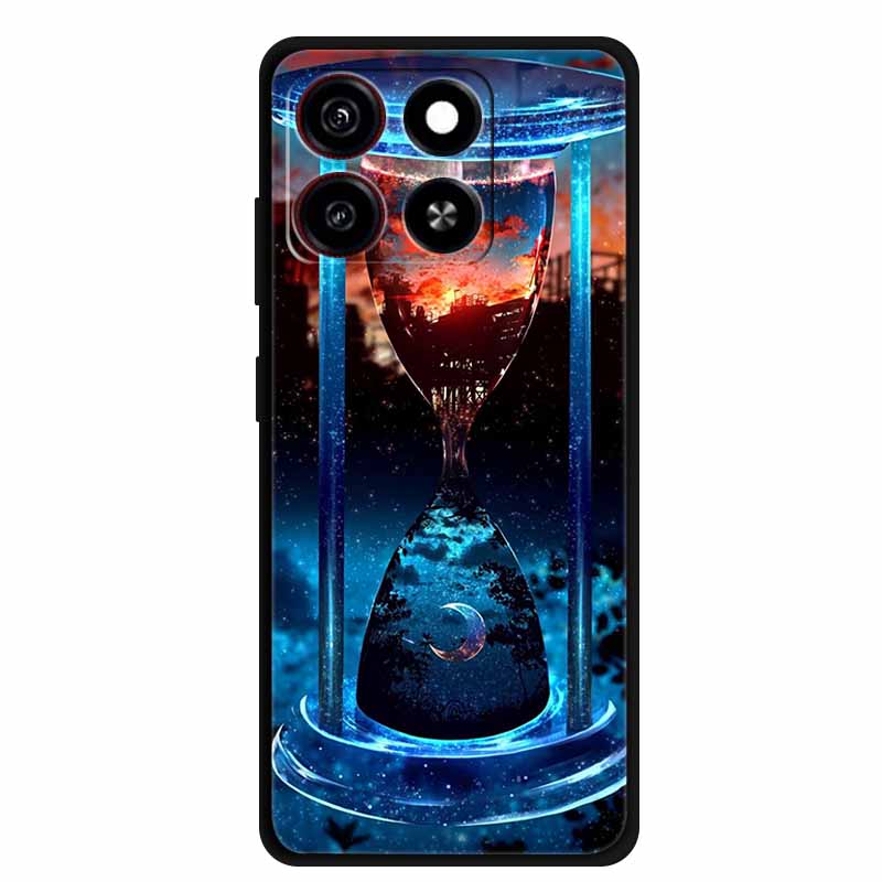 Phone Case For ZTE Blade A55 Back Cover Case A 55 Shockproof Black Silicone Soft Coque For ZTE Blade A35 Case A 35 6.75" Funda
