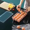 1pc Refrigerator Egg Storage Box, Egg Refrigerator Crisper, Refrigerator Kitchen with Lid Household Transparent Egg Carton