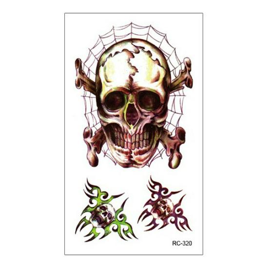 Adesivi Tatuaggio Impermeabili Horror Halloween: Modelli Realistici di Ferite, Macchie di Sangue e Cicatrici