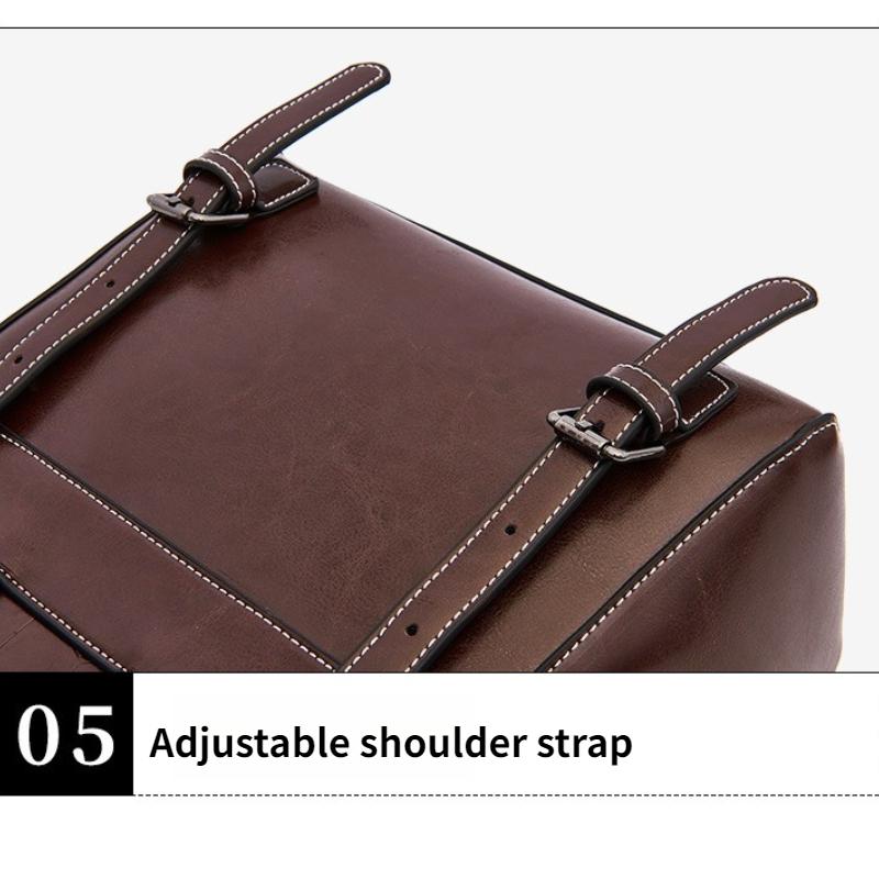 Genuine Cowhide Leather Women Backpacks Casual Ladies Travel Bags Girl's School Bags