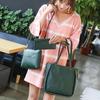 9 Colors Ladies Leather Bag Set 4Pcs Shoulder Bag Handbag Messenger Bag Set