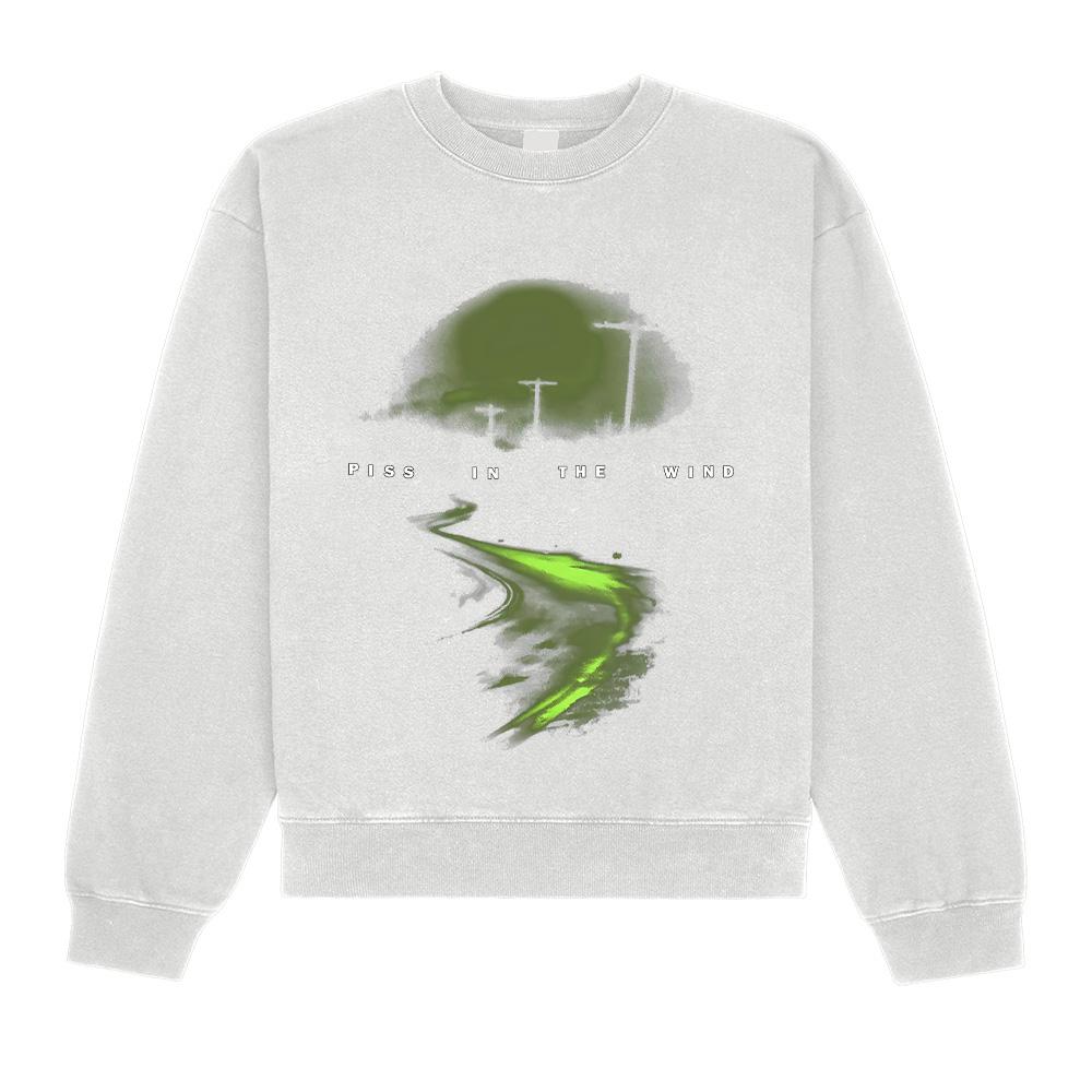 Joji Piss in The Wind New Album Long Sleeve Clothing Hip Hop Sweatshirts Women Men Spring Autumn Loose Pullovers M белый