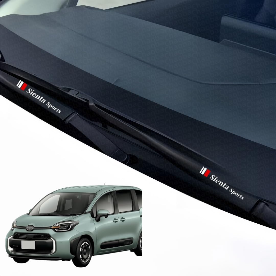 

Sienta Sticker Car Bike Decal Sticker Car Wiper Door Hand Door Mirror Side Window Sienta белый