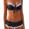 Bikini nuovo completo gonna europeo e americano, costume da bagno sexy da donna, nuovo costume da bagno a pois