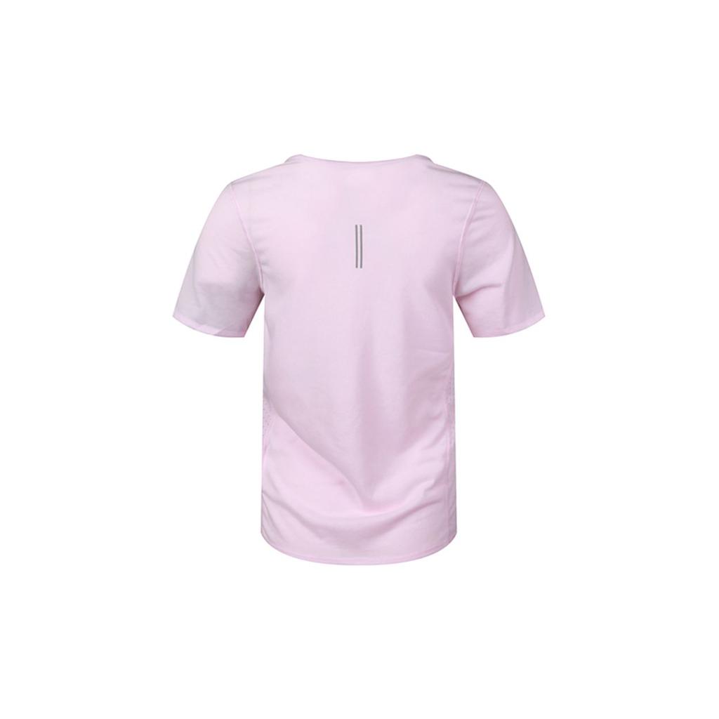 Nike City Sleek Dri-Fit Running Short-Sleeve T-Shirt Women Tops Foam-Pink CU3235-663