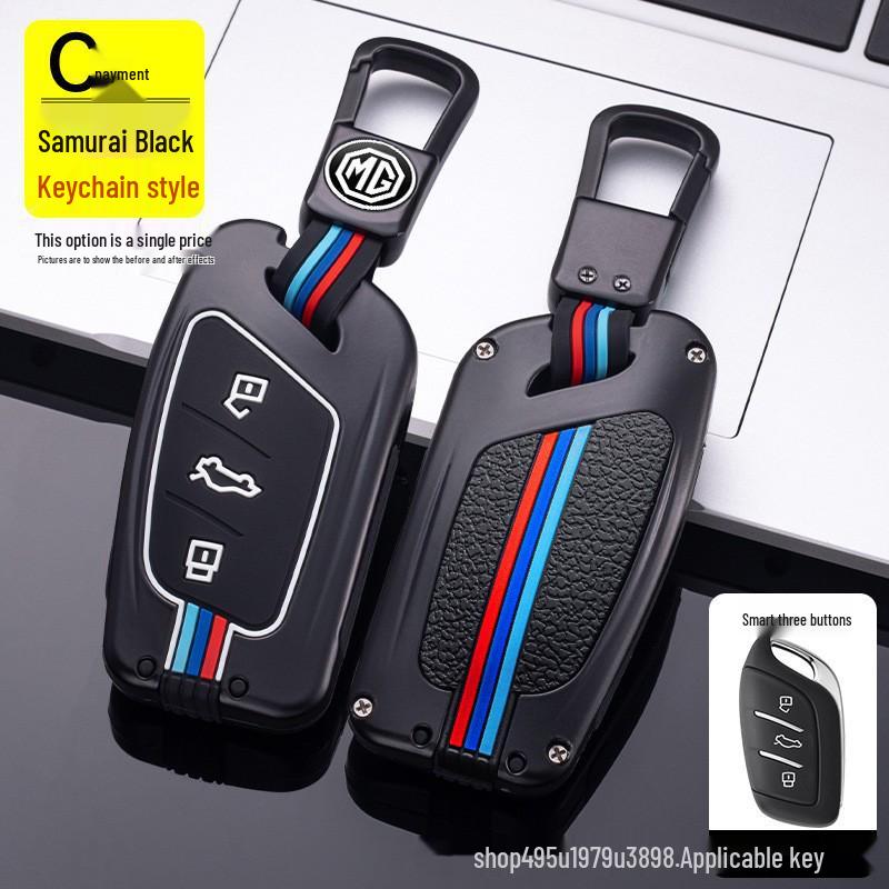 MG Car Key Case: Protective Shell for MG6, MG5, MG ZS, 6Pro, Pilot, HS - High-End EZS Buckle