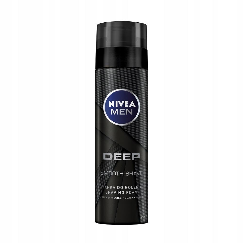 NIVEA Men Advanced Moisture Shaving Foam 200ml - Superior Hydration for Smooth Shave