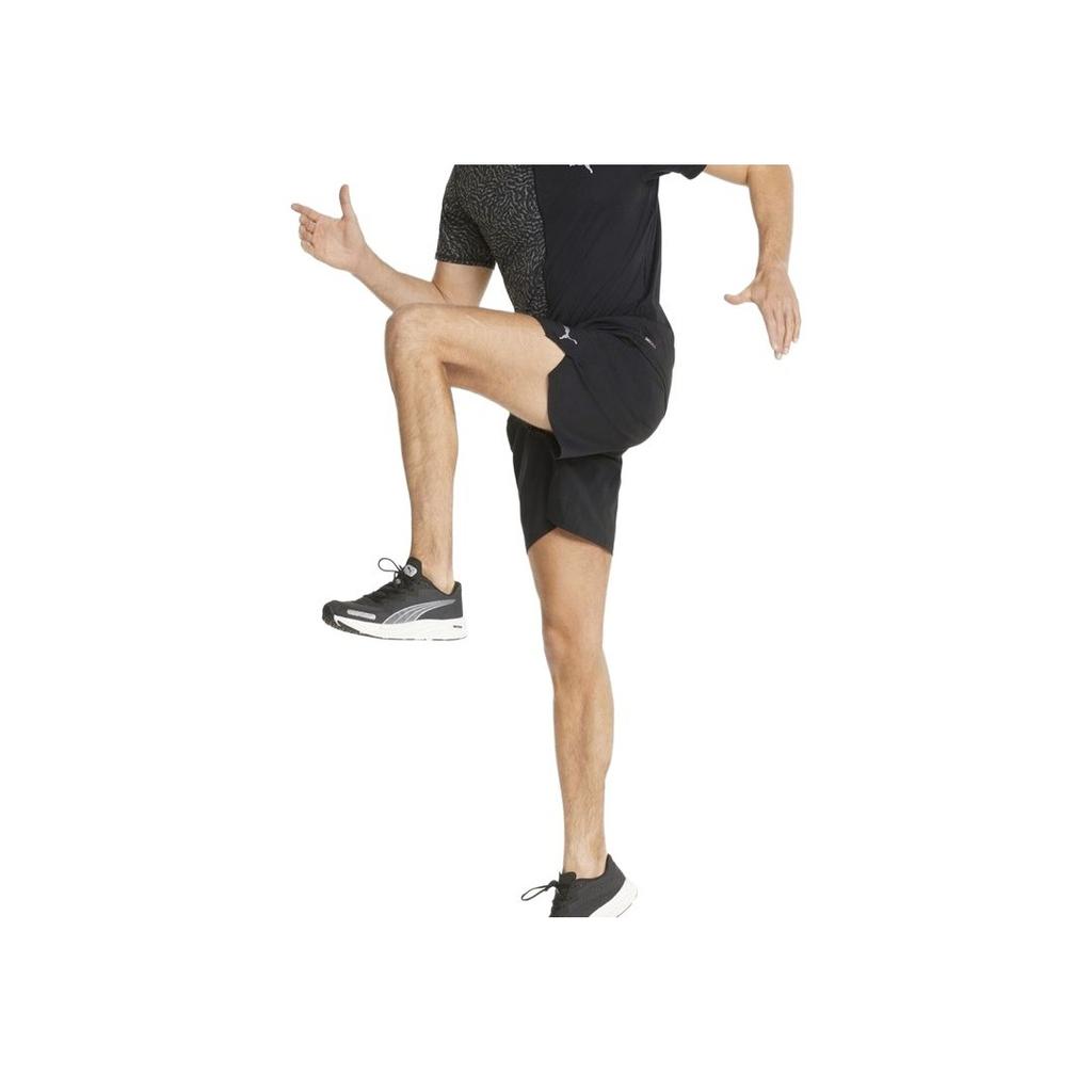 Puma Fashion Simple Versatile Three-Quarter Pants Casual Shorts Men shorts Black 521491-01