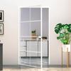 Interior Door 102x201.5 Cm Tempered Glass Thin Aluminum