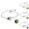 Stylish Cosmic Galaxy Charm Bracelet Handmade Synthetic Leather Unisex Gift
