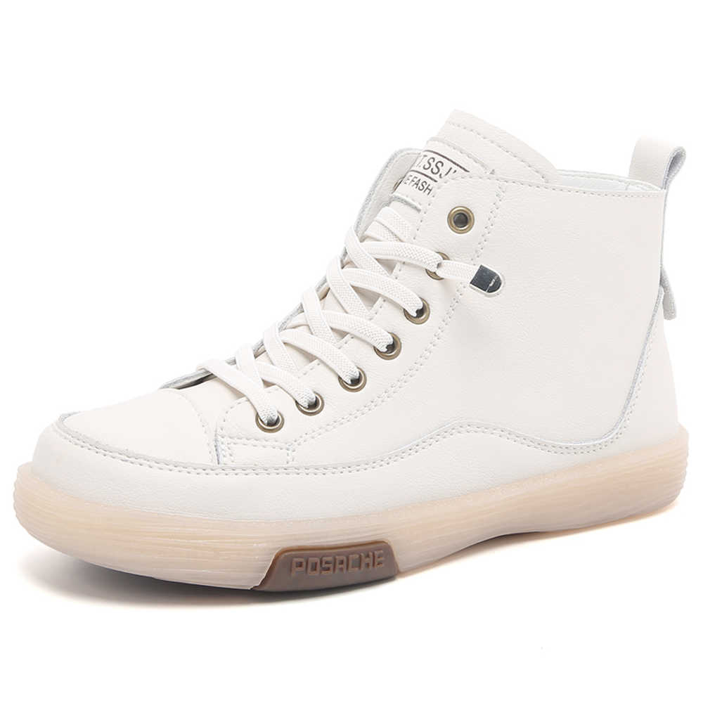 Fashion High-top Anti Slip Heels Ladies Luxury Thick Sole Shoes For Women Blue Boot Sneakers Sports Sneskers 2025new High Tech