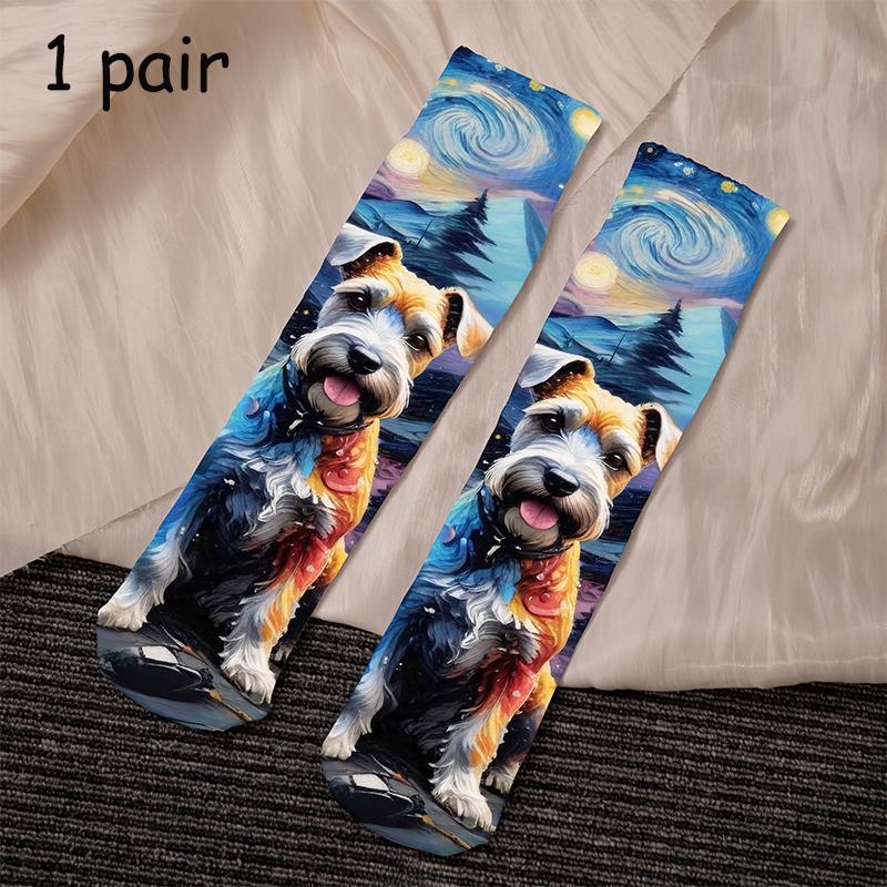 Funny Animal Socks Cat Dog Socks for Men Women Teens Christmas Gift Adult Women Men Teens Gag White Elephant Gifts