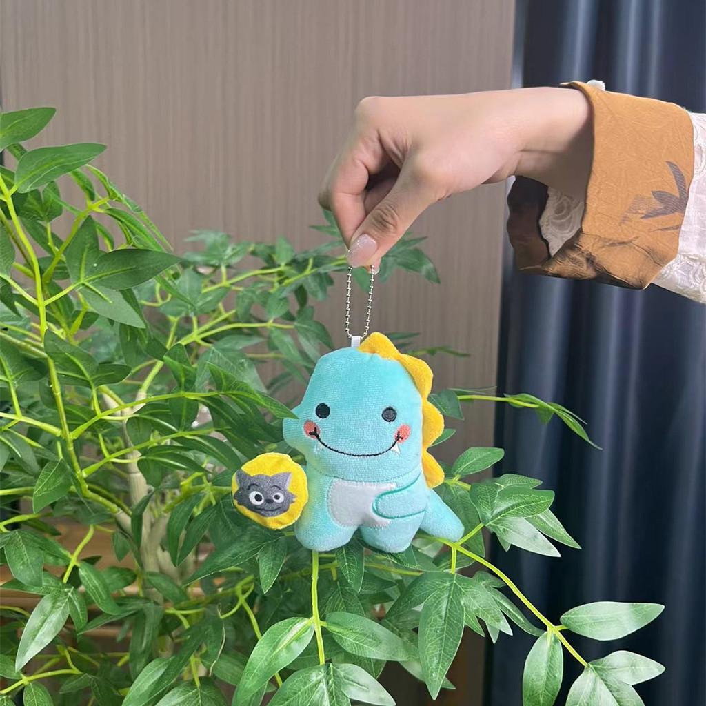 Plush Dinosaur Delightful Keychain With Sound Feature Ideal For Backpack Accessories And Gifts