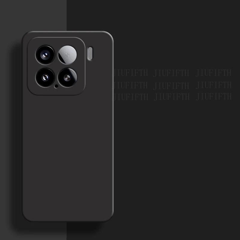 For Xiaomi 15 5G Phone Case Xiomi MI 13 13T 14 14t 15 Pro Cover Liquid Silicone Rubber Shockproof Bumper TPU Cases