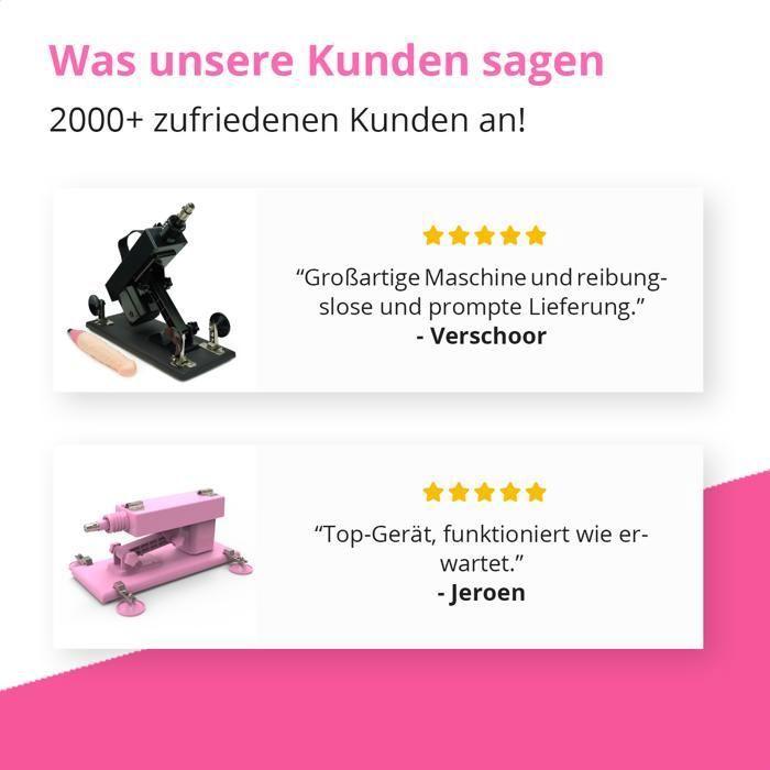 Machine sexuelle - Eroticon - Khalifa - 8 réglages d'intensité - Poussée jusqu'à 420 PPM - Angle réglable 120°