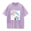 Anime Chainsaw Man Makima Printed T Shirt Men Women Manga Tshirts Pllus Size Tshirts Harajuku Prevalent Washed Cotton Tee