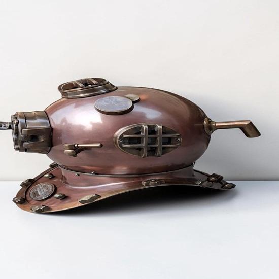 US Navy Diving Helmet Maritime Diver Helmet Nautical Home Office Decor