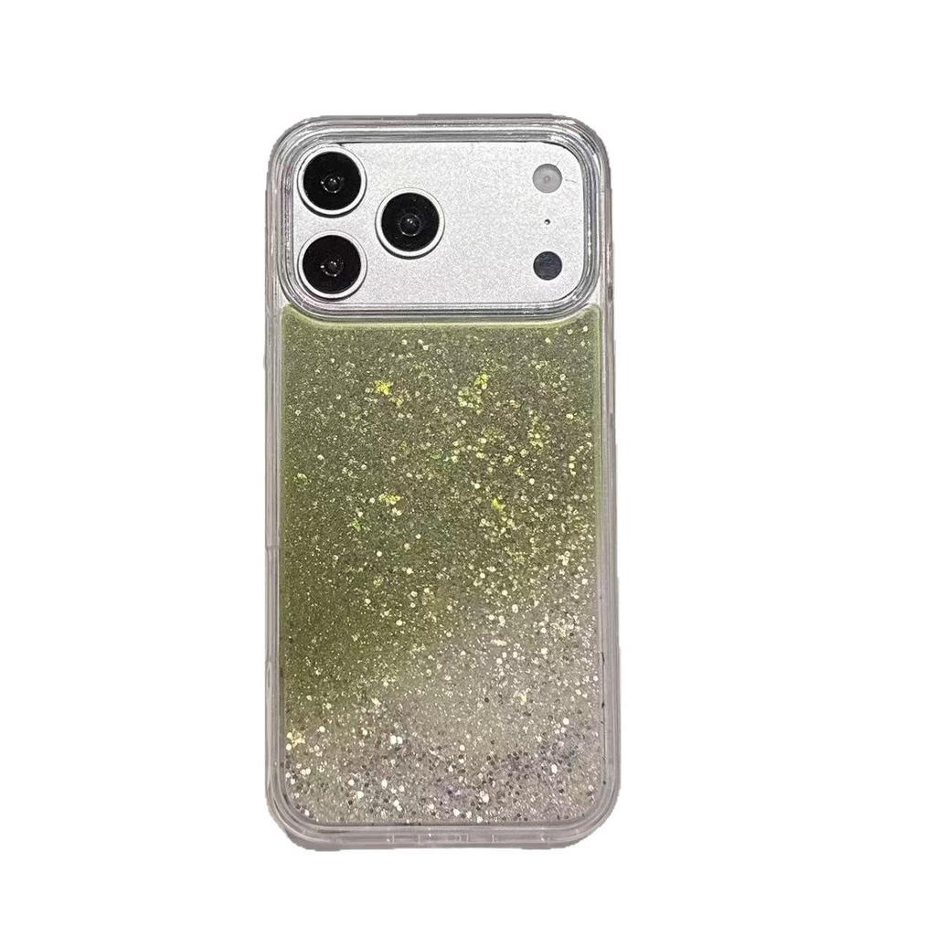 Glitter Sand Phone Case for iPhone 13/14/15/16 Pro Max - Starry Sky Gradient