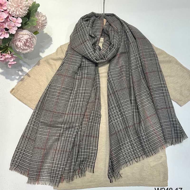 

G·TENNA Женский тонкий шарф из окрашенной пряжи 195x80CM