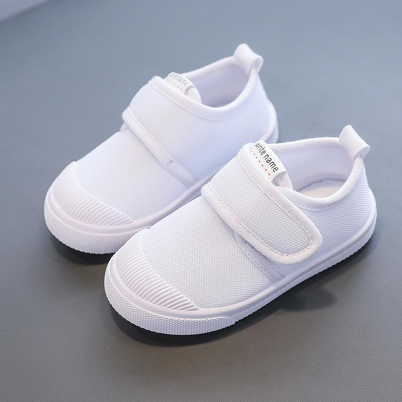 

Kids Shoes Children Canvas Shoes All White For Shcool Uniform Indoor Soft Boys Skate Shoes Girls Casual Shoes Soft Classic 21