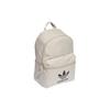 Adidas Originals Three Stripes Sports Zipper Fabric Backpack Unisex Backpacks Beige IL1963