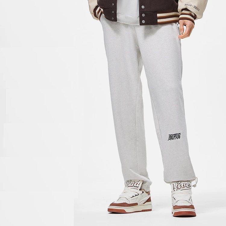 Li Ning Knitted Sweatpants Men's Gray AKLT073-5