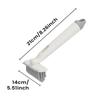 360 Rotating Hard Bristle Scrubber 3in1 Multi-Purpose Tile Cleaning Brush with Clip Scraper for Bathroom Kitchen Floors
