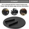 PSLER Motorcycle Kickstand Pad Kick Stand Coaster Puck Parking Stand Support Plate Helps Park Your Bike on Hot Pavement Grass Soft Ground