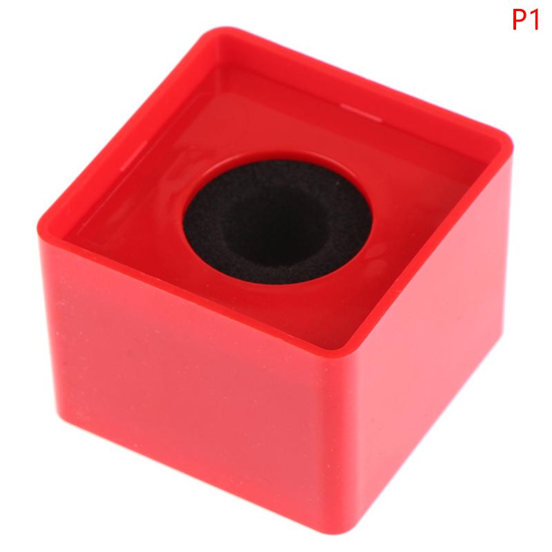 1Pc Durable Microphone Interview Triangle Square Logo Flag Station ABS Plastic Microphone TV Interview Station Logo Black Hole