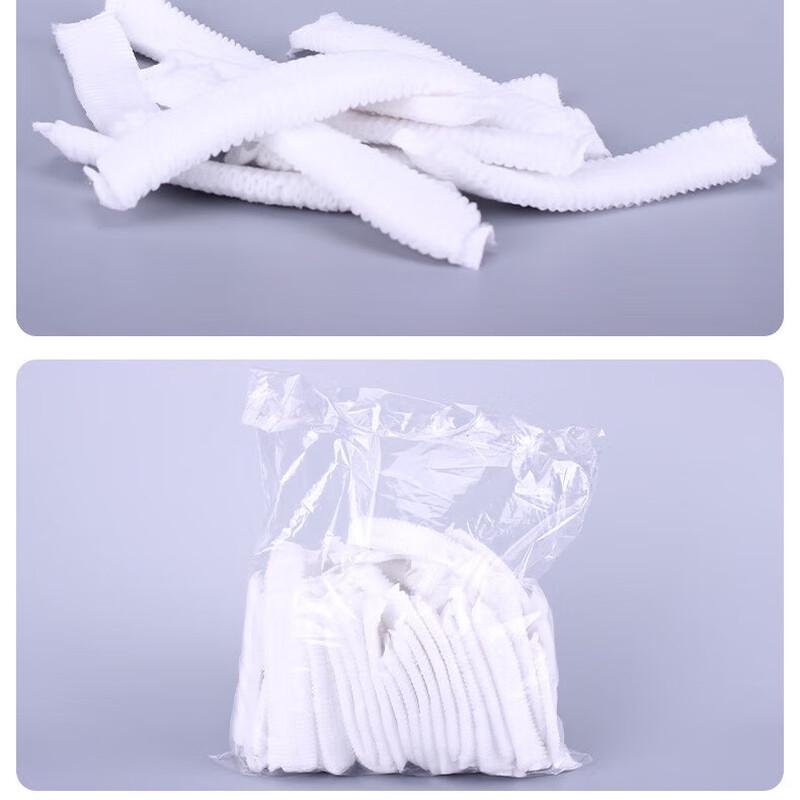 Disposable White Non-Woven Bouffant Caps
