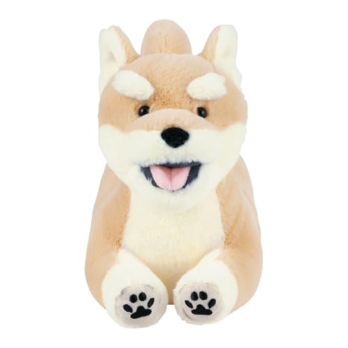 Livheart Welcome Cushion Flappy Shiba Inu (approx. 31.5cm long) Cute Dog Plush Toy 37253-13