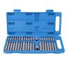 40Pcs Hex Star Torx Socket Bit Set Tool Kit 1/2 polegada 3/8 polegada Drive