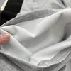 Mamba Women's Grey Wide-Leg Cotton Pants - New Spring Casual, Slimming, Drapey, Versatile Suit Style
